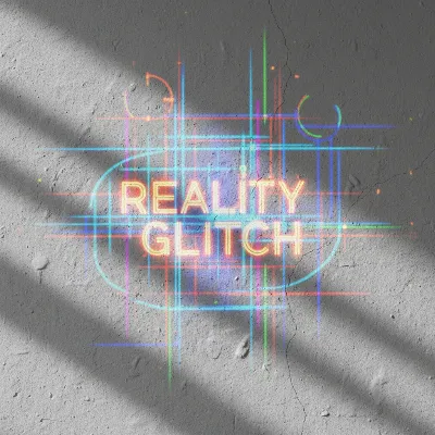 A projector image distorted on an uneven wall surface, illustrating the negative impact of imperfections on clarity and sharpness.