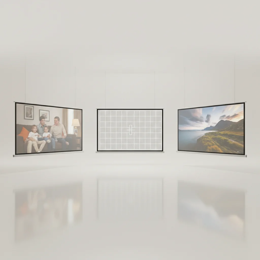 projector screen aspect ratios