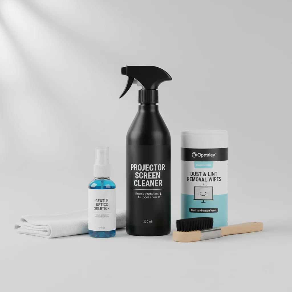 Projector Screen Cleaning: What Solutions Are Safe to Use?