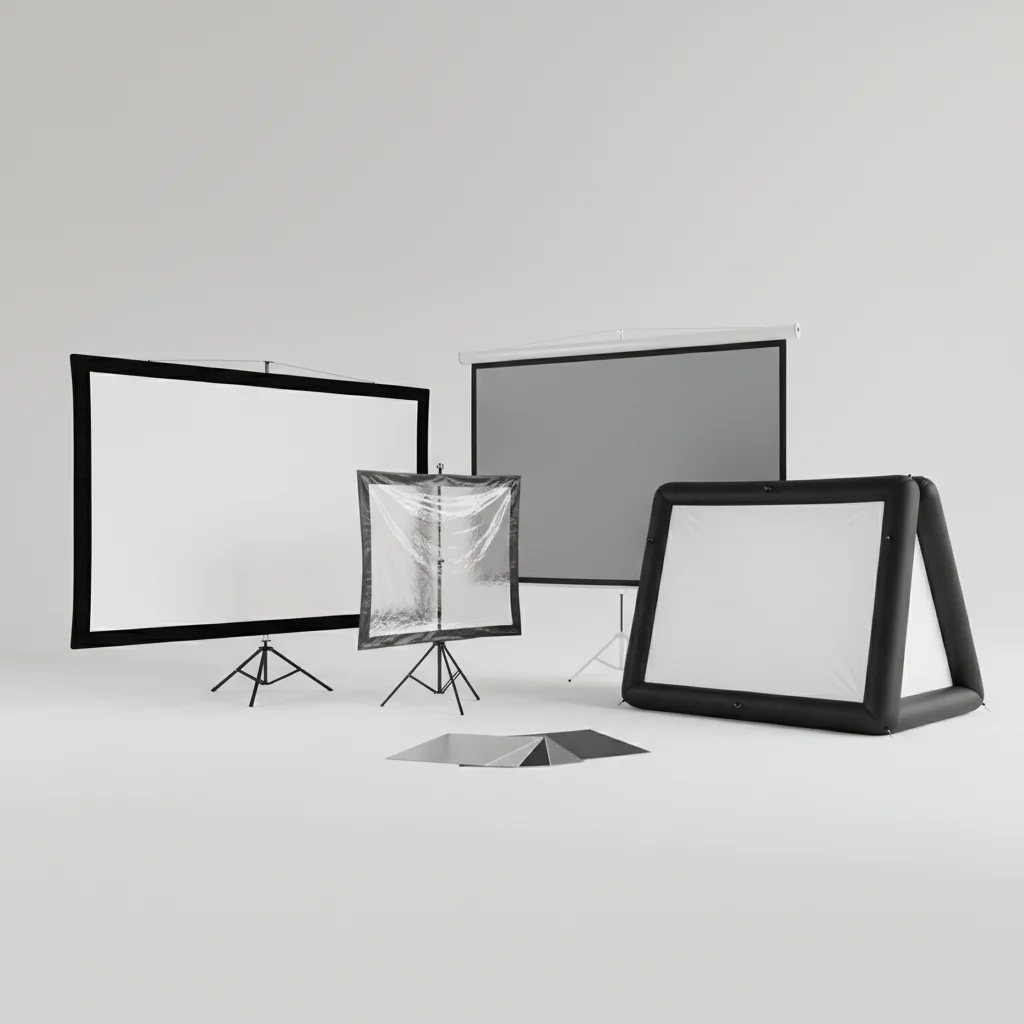 Projector Screen Types: Which One is Best for Your Space?